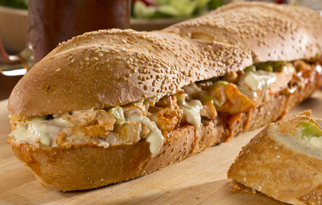 Spicy Chicken Baguette